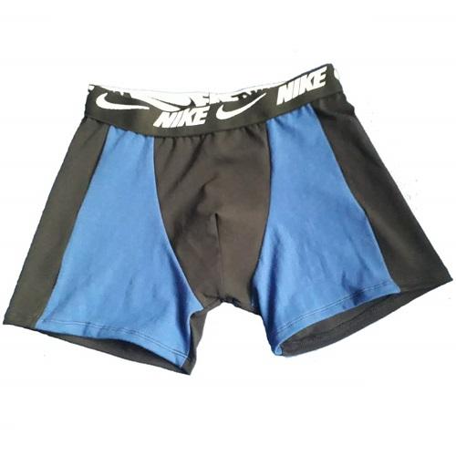 Boxer Nike Negro con Azul